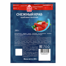 Fine Life Палочки крабовые снежный краб, 200г