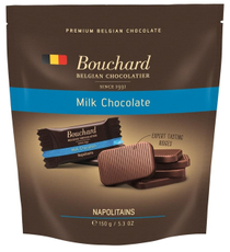 Мини-шоколад Bouchard Napolitains молочный, 150г