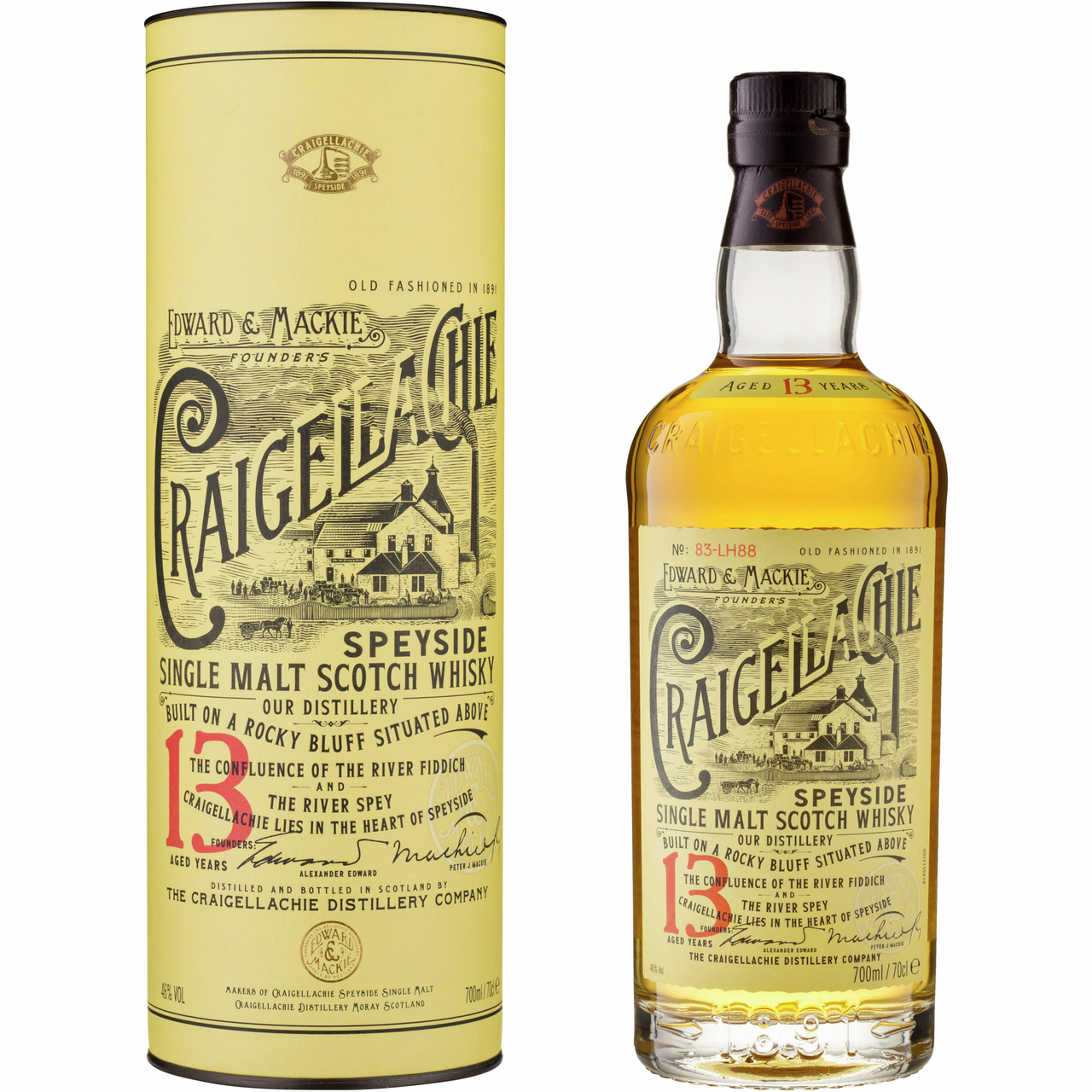 Изображение товара Виски Craigellachie 13 лет в подарочной упаковке 0.7 л от региона Спейсайд