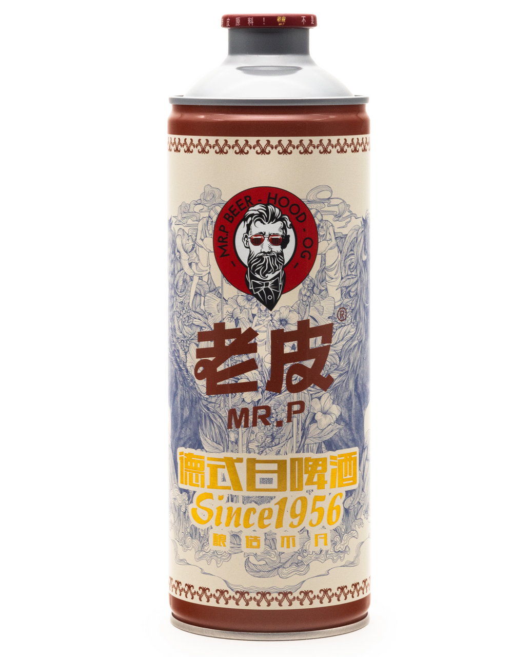 Изображение товара Пиво Mr.P Мастер Дяо светлое нефильтрованное 0.98л - немецкий стиль премиум