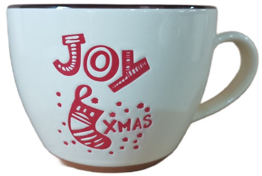 Изображение товара Кружка Remiling Joy, 460мл, керамическая новогодняя кружка