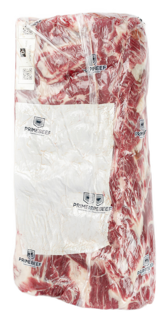 Отруб спинной из мраморной говядины Primebeef Top Choice бескостный охлажденный, ~4кг