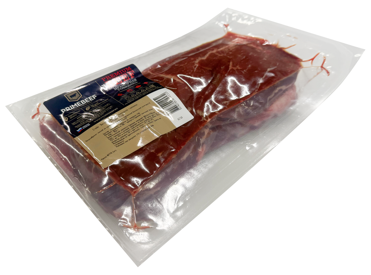 Стейк из мраморной говядины Primebeef Вегас стриплойн охлажденный, ~1кг
