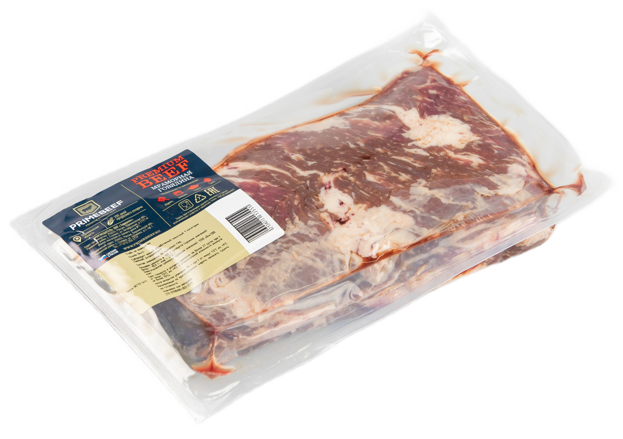 Стейк говяжий Primebeef из диафрагмы охлажденный, ~2кг