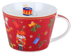 Кружка Korall Щелкунчик красная, 500мл