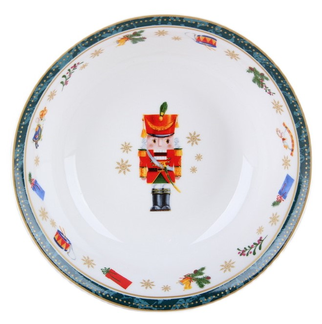 Изображение товара Салатник Korall Щелкунчик зеленый, 15см