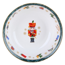 Салатник Korall Щелкунчик зеленый, 15см