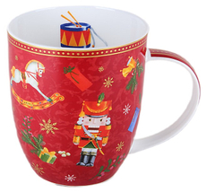 Кружка Korall Щелкунчик красная, 420мл