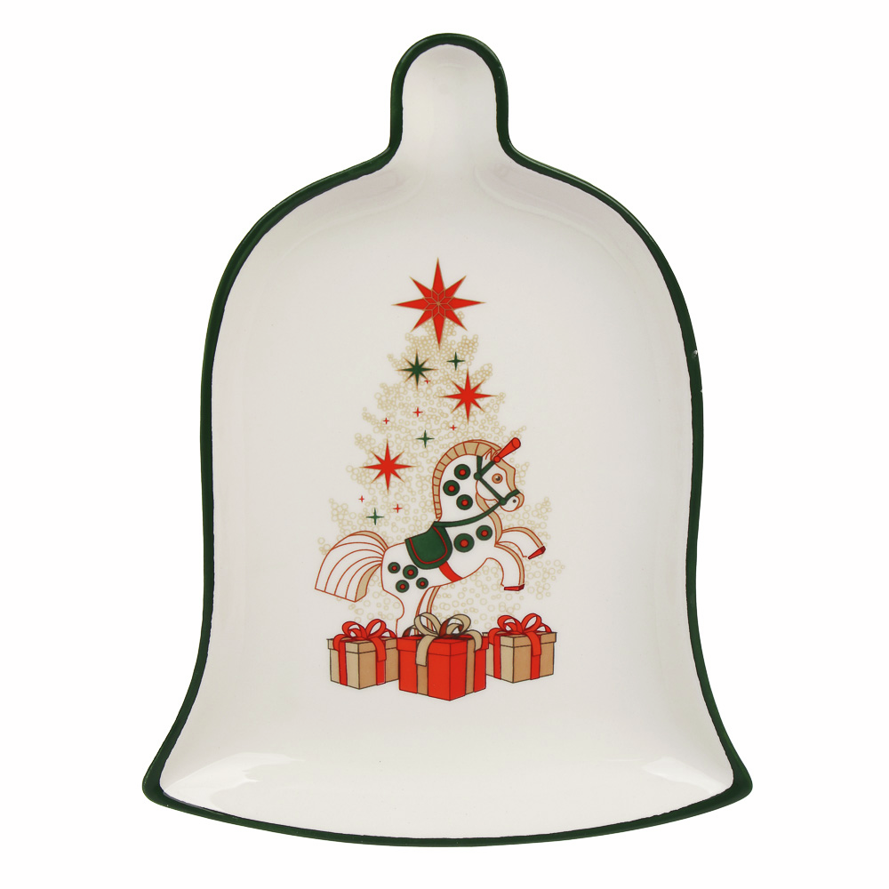 Изображение товара Блюдо Millimi Колокольчик 20x15x2.5см для праздничной сервировки