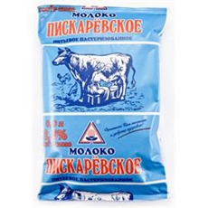 Молоко Пискаревское пастеризованное 2.5%, 900г