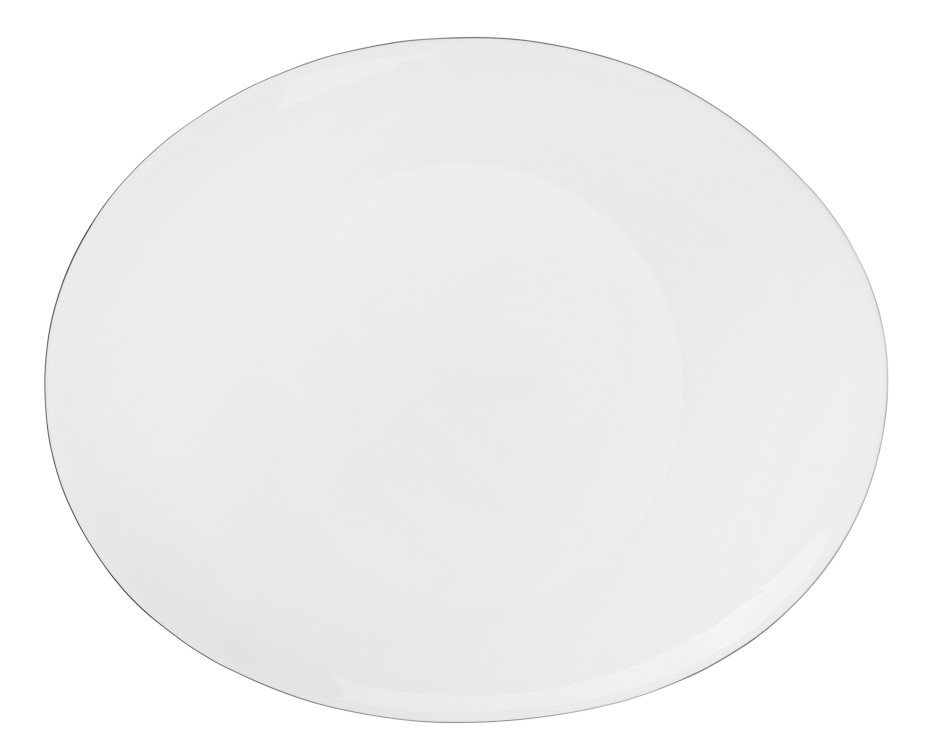 Изображение товара Обеденная тарелка Millimi Аура 26.5см классический фарфор