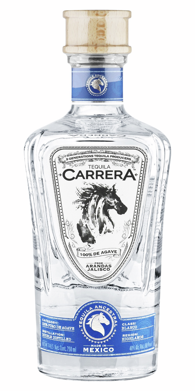Изображение товара Напиток спиртной Carrera Blanco текила, 0.75л