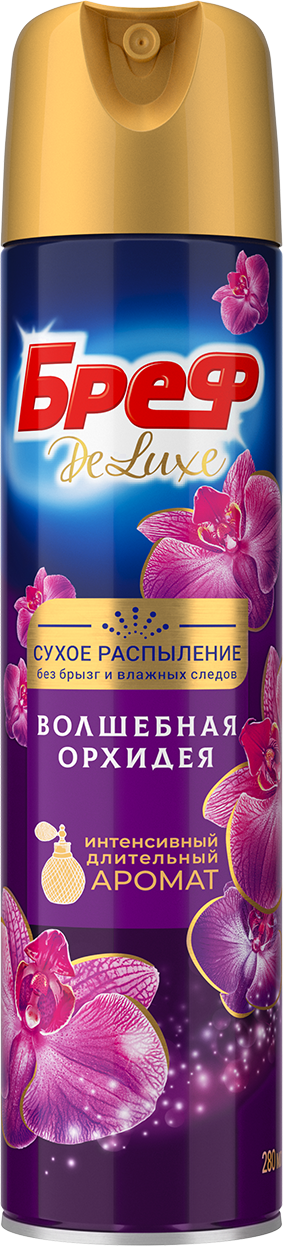 Освежитель воздуха Бреф Deluxe Волшебная орхидея, 280мл