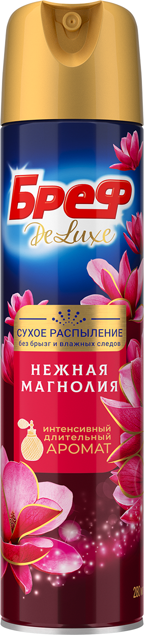 Освежитель воздуха Бреф Deluxe Нежная магнолия, 280мл