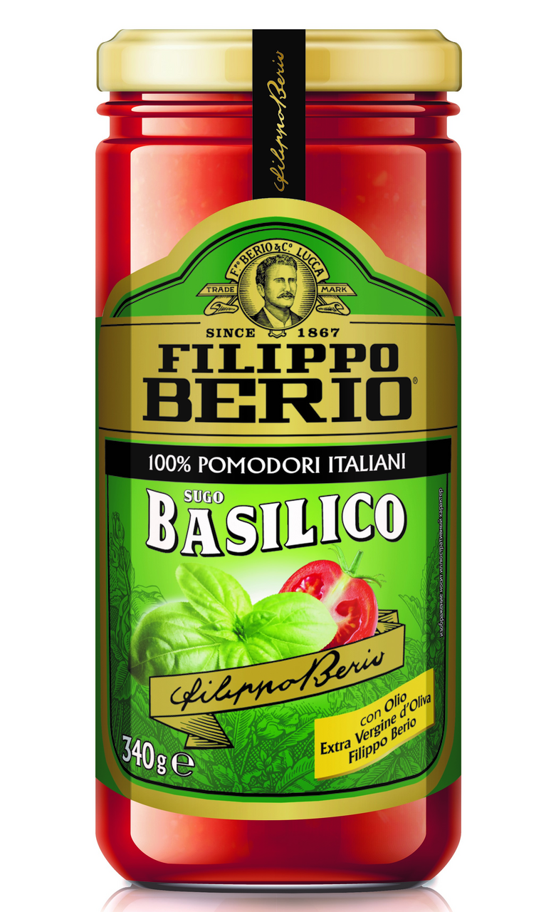 Соус Filippo Berio Томатный с базиликом, 340г