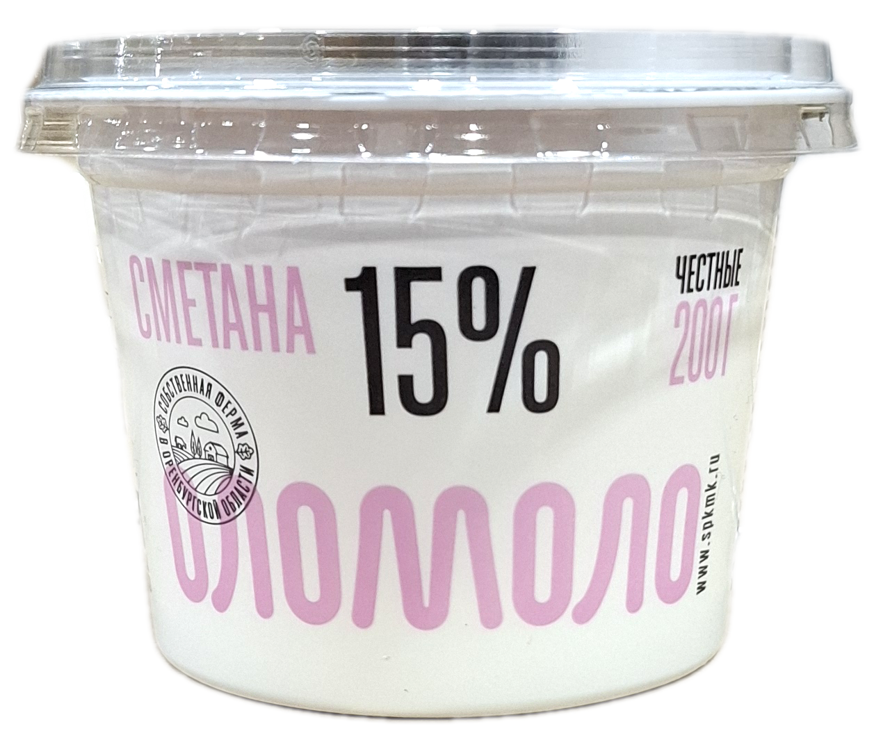 Сметана Оломоло 15%, 200г