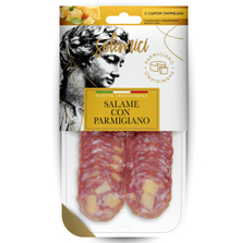 Колбаса Solemici Салями пармезан сыровяленая нарезка, 70г