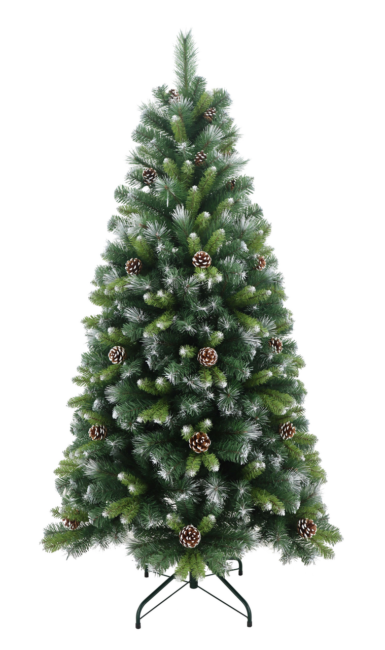 Tarrington House Ель заснеженная с шишками, 180см