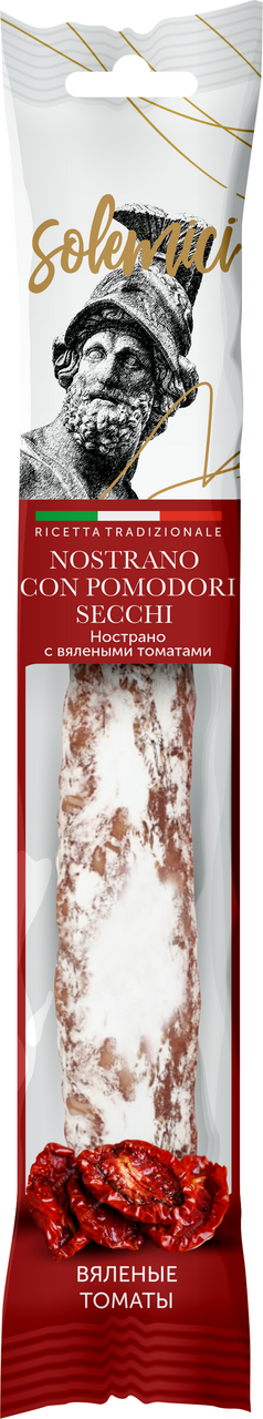 Колбаса Solemici Фуэт с вялеными томатами сыровяленая, 110г