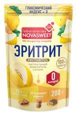 Подсластитель Novasweet Эритрит натуральный, 200г