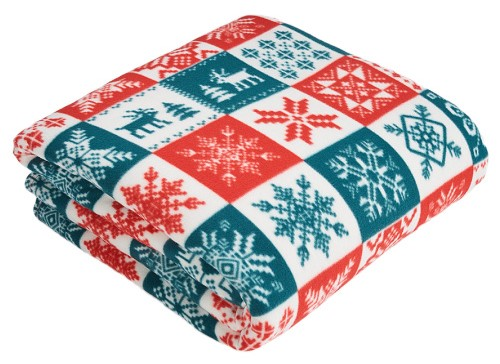 Плед Guten Morgen Новогоднее чудо флисовый, 150 x 200см