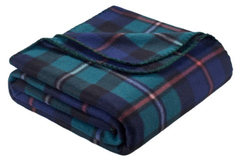 Плед Guten Morgen Дамфрис флисовый, 150 x 200см