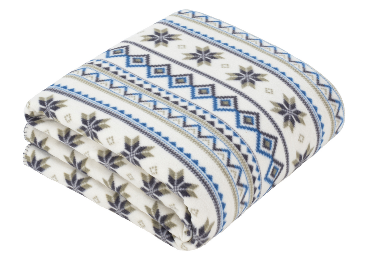 Плед Guten Morgen Сканди флисовый, 150 x 200см