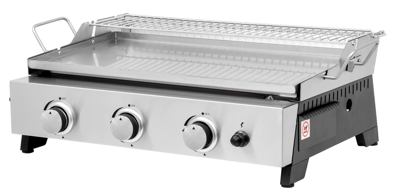Изображение товара Гриль газовый настольный Tornada 3 горелки METRO PROFESSIONAL