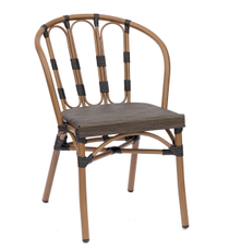 METRO PROFESSIONAL Кресло Alvara коричневое, 78 x 53 x 60см