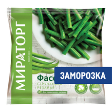 Фасоль стручковая Мираторг 30-40мм замороженная, 400г