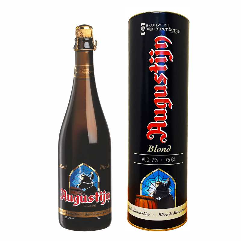 Изображение товара Пиво Augustijn Blonde светлое фильтрованное 0.75л бельгийское