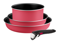 Набор сковород Tefal Coral Ingenio 22см и 26см с ковшом 18см и ручка-6