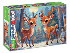 Пазлы для детей Hatber В зимнем лесу 15 элементов А4ф, 220 x 330мм