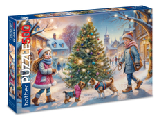 Пазлы для детей Hatber Приятная встреча 500 элементов А2ф, 480 x 330мл