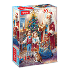 Пазлы для детей Hatber Maxi Время чудес 30 элементов А4ф, 290 x 210мм