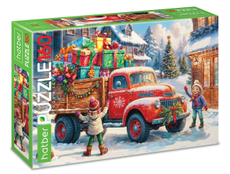 Пазлы для детей Hatber Волшебный грузовик 160 элементов А4ф, 330 x 220мм