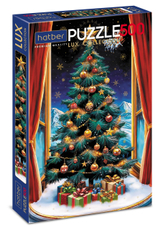 Пазлы для детей Hatber Новогоднее чудо Lux 500 элементов А2ф, 330 x 480мл