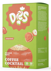 Напиток кофейный Des Капучино лесной орех растворимый, 30г x 20 шт