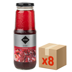 RIOBA Сок гранатовый, 250мл x 8 шт