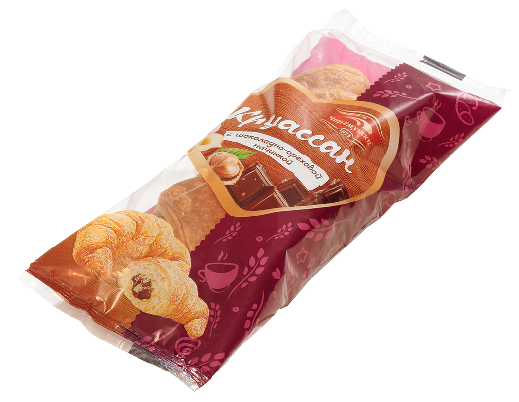 Круассан Черемушки с шоколадно-ореховой начинкой, 80г