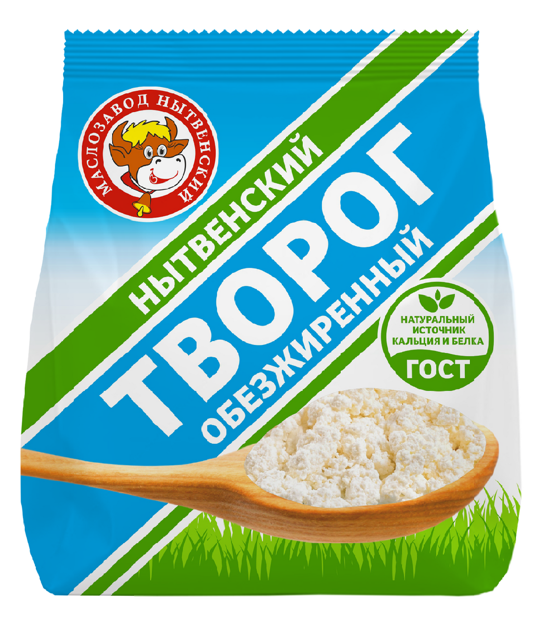 Творог Маслозавод Нытвенский обезжиренный, 175г