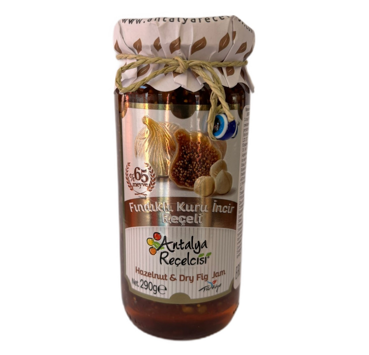 Варенье Antalya Recelcisi фундук и сушеный инжир, 290г