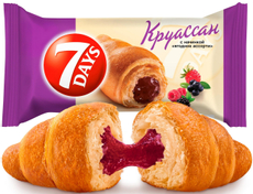 Круассан 7 Days ягодное ассорти, 65г