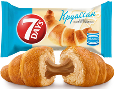 Круассан 7 Days с вареной сгущенкой, 65г