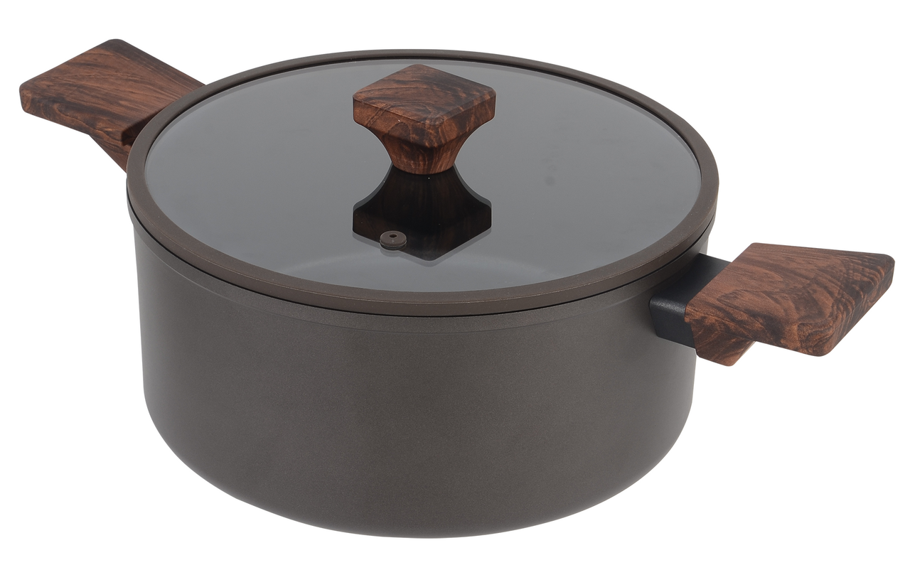 Изображение товара Кастрюля Polaris Megapolis 4.2л 24см антипригарное покрытие для индукции