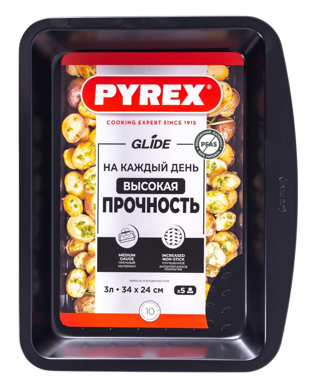 Изображение товара Форма для запекания Pyrex Glide 34х24 см прямоугольная