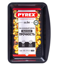 Форма для запекания Pyrex Glide прямоугольная 3.5л, 38 x 24 x 4см