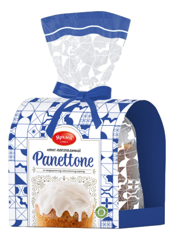 Кулич пасхальный Ярхлеб панеттон, 500г