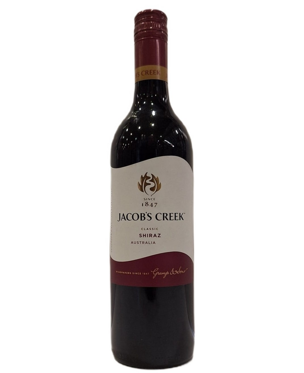 Изображение товара Вино Jacob’s Creek Shiraz красное сухое, 0.75л