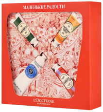 Подарочный набор L'Occitane Крем для рук 30мл м крем для рук маленькие радости 10мл x 3шт